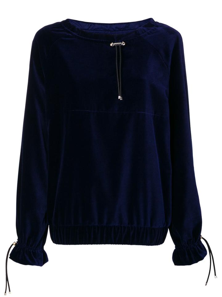 Carven Drawstring Jumper - Blue