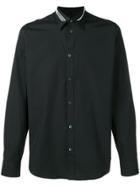 Givenchy Logo Embroidered Shirt - Black