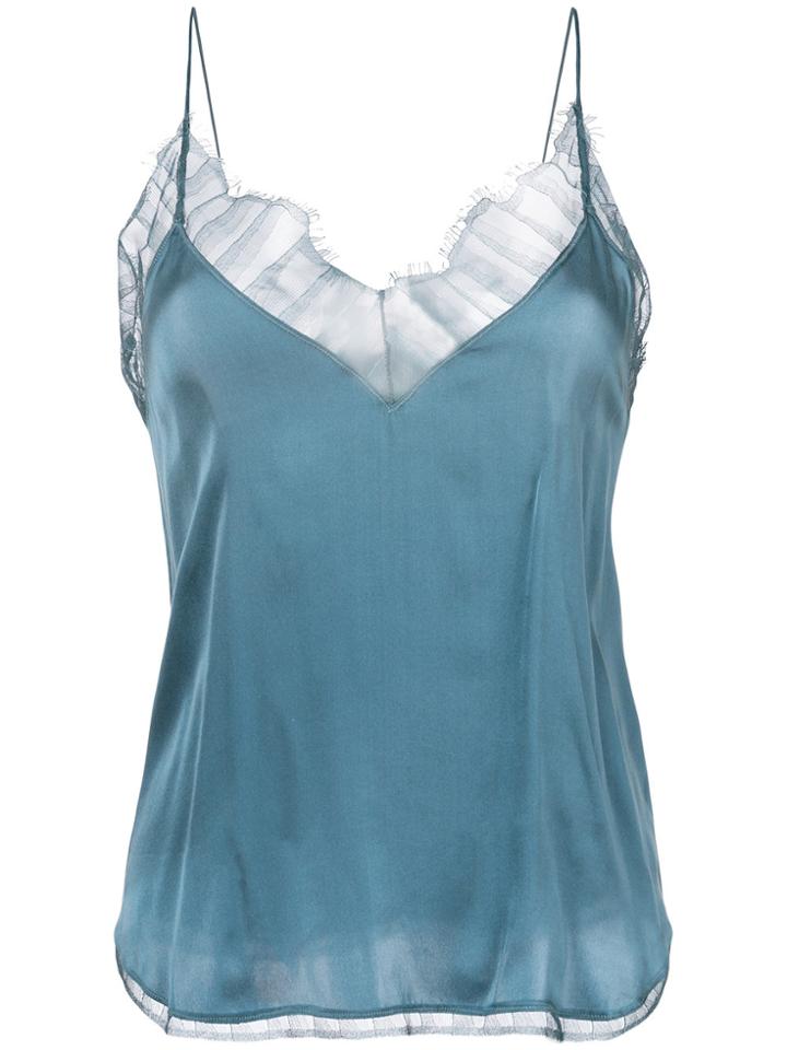 Iro Lace Camisole Top - Blue