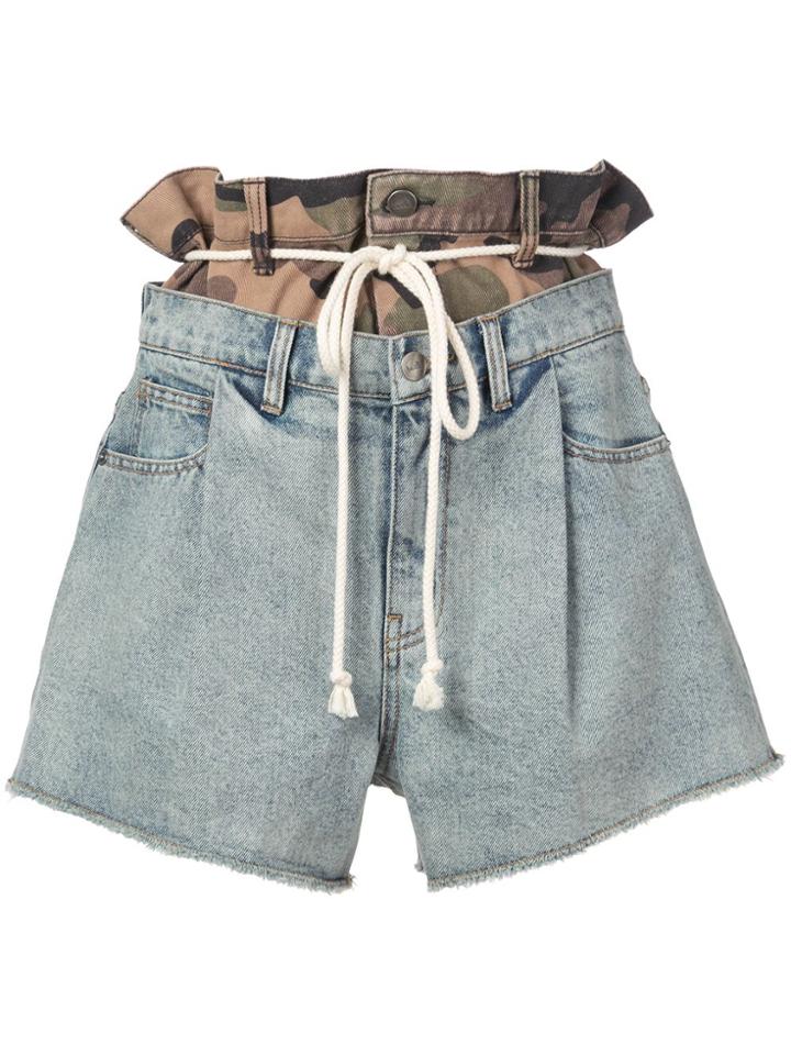 Haculla Double Hac Denim Shorts - Blue