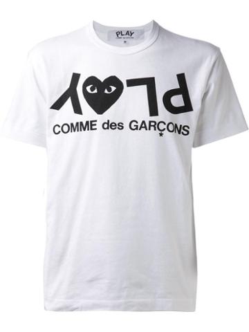 Comme Des Garons Play Basic Graphic T-shirt