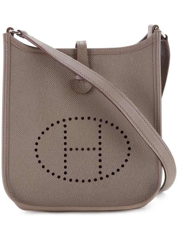 Hermès Vintage Evelyne Shoulder Bag - Grey