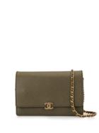 Chanel Pre-owned Cc Wallet Bag - Green