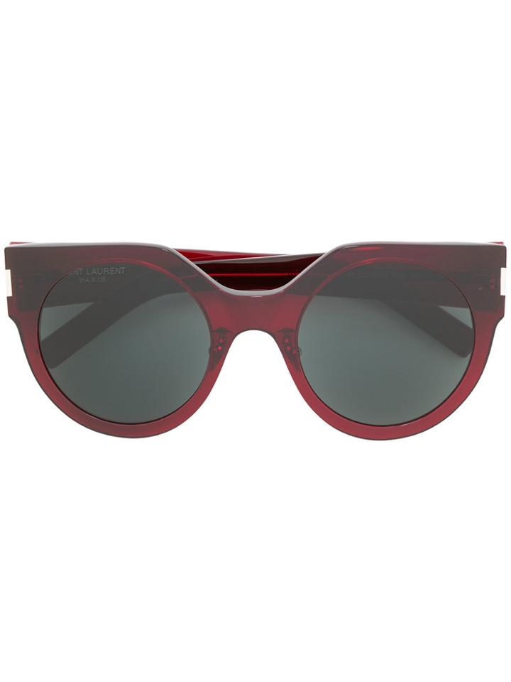 Saint Laurent Eyewear Sl185 3 Sunglasses - Red