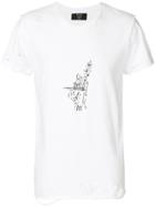 Mjb Hand Print T-shirt - White