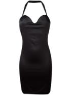 Dolci Follie - 'isetan' Dress - Women - Silk/polyester/spandex/elastane - M, Black, Silk/polyester/spandex/elastane