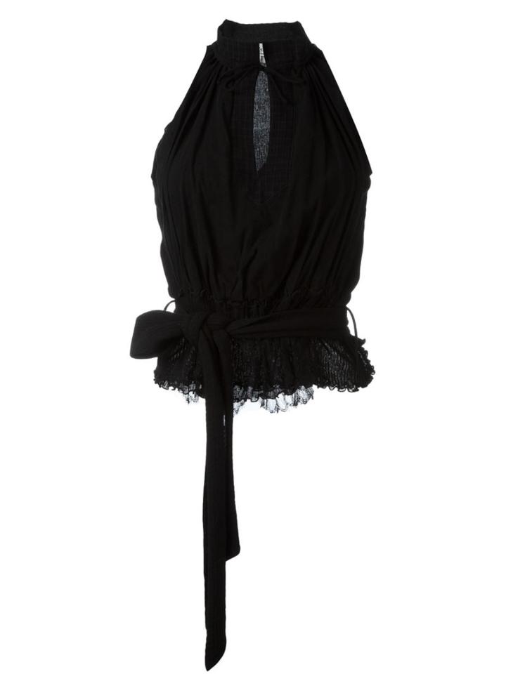 Yves Saint Laurent Vintage Belted Top