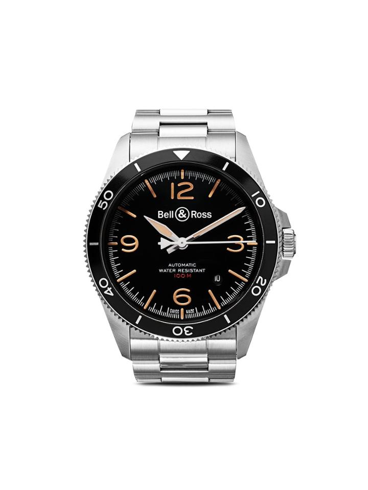 Bell & Ross Br V2-92 Steel Heritage 41mm - Black B Steel