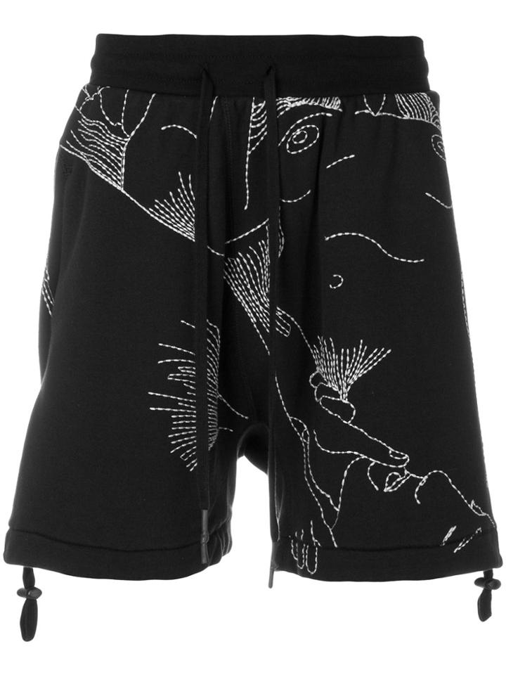 11 By Boris Bidjan Saberi Chic Design Shorts - Black