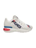 Fendi Fendi X Fila Platform Sneakers - White