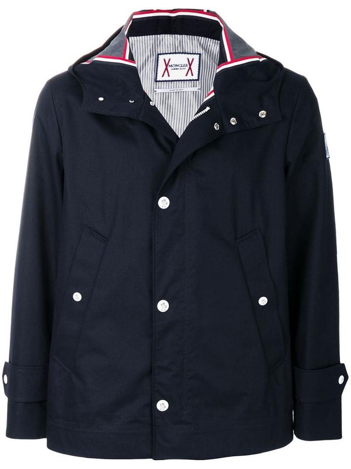 Moncler Hooded Jacket - 761 Navy Blue