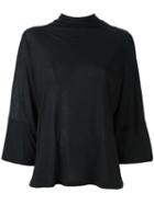Iro 'selya' Knitted Top, Women's, Size: Small, Black, Viscose/angora