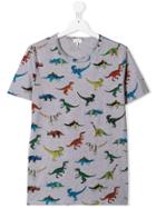 Paul Smith Junior Teen Dinosaur Print T-shirt - Grey