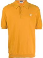 Fred Perry Knit Polo Top - Yellow