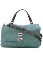 Zanellato - Studded Detail Tote - Women - Leather - One Size, Green, Leather