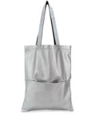 Rick Owens Embroidered Logo Tote Bag - Grey