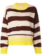 Isabel Marant Étoile Colour-block Striped Sweater - Brown