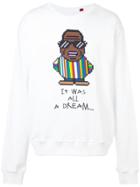 Mostly Heard Rarely Seen 8-bit Dadcore Print Sweatshirt - White