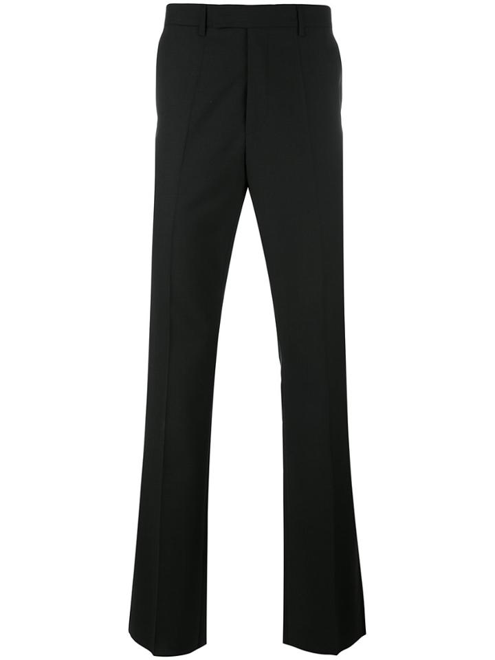 Raf Simons Slightly Flared Trousers - Black