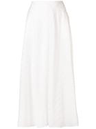 Fabiana Filippi Fringed Midi Skirt - White