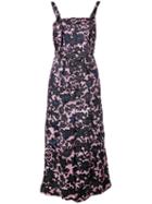 Christian Wijnants - Floral Print Jumpsuit - Women - Cupro/viscose - 36, Pink/purple, Cupro/viscose