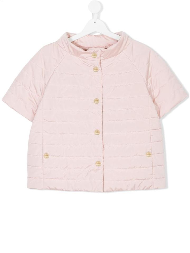 Herno Kids Shortsleeved Padded Jacket - Pink