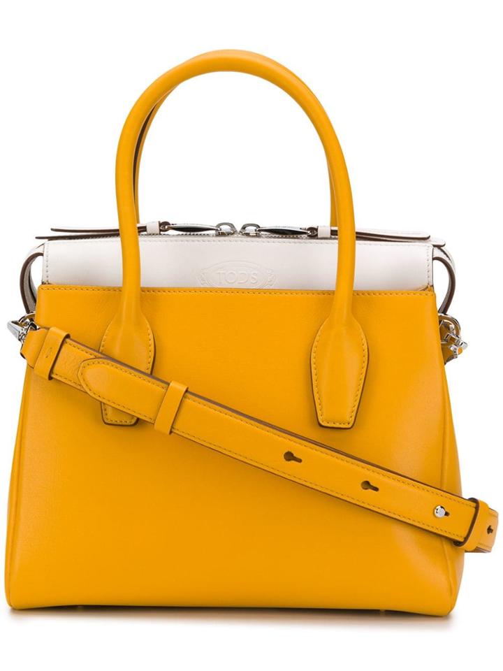 Tod's Small Tote Bag - Yellow