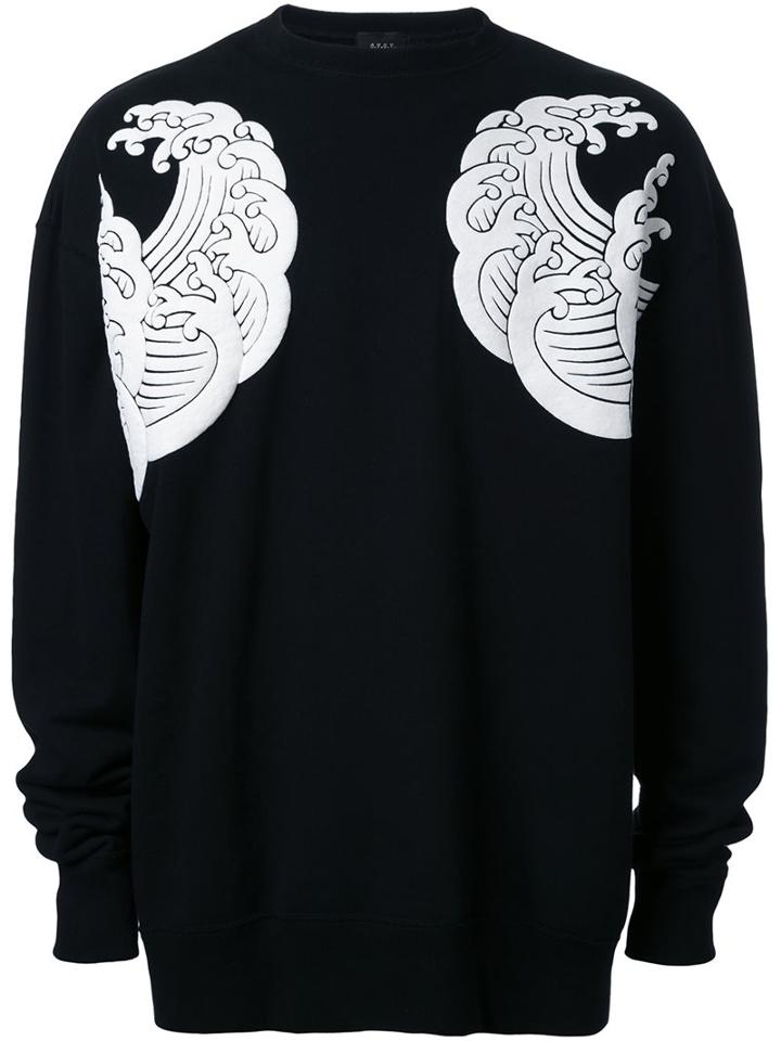 G.v.g.v. 'nami' Oversize Sweatshirt, Men's, Black, Cotton