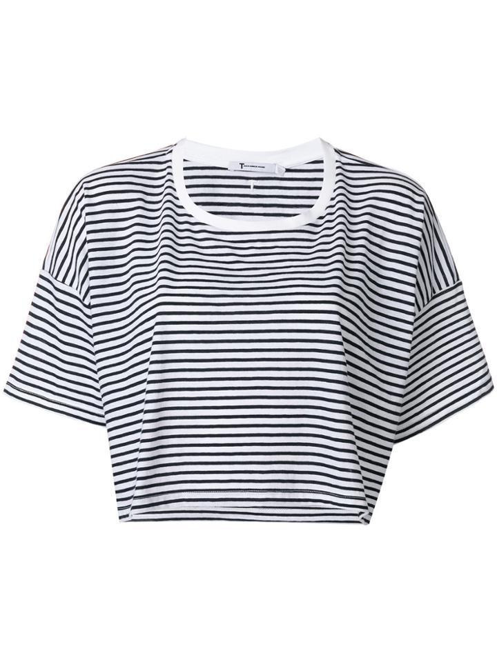 T By Alexander Wang Drop Shoulder T-shirt - White