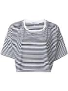 T By Alexander Wang Drop Shoulder T-shirt - White