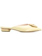 Nicholas Kirkwood Jewel Eden Mules - Yellow & Orange