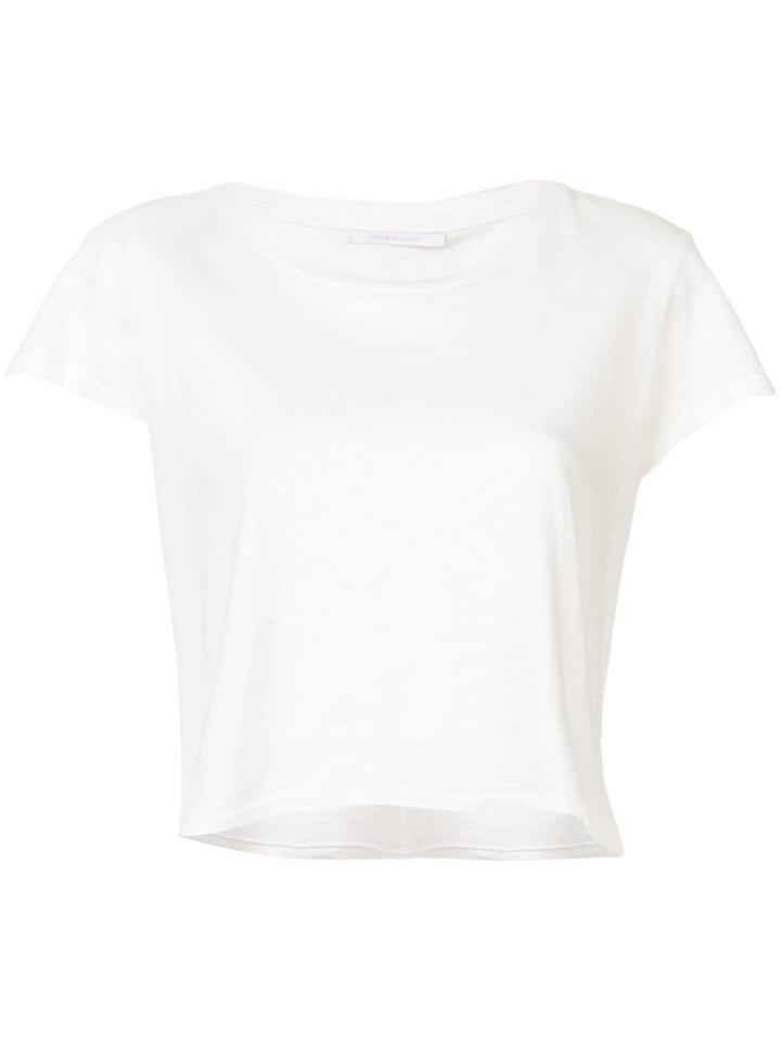 John Elliott Cropped T-shirt - White