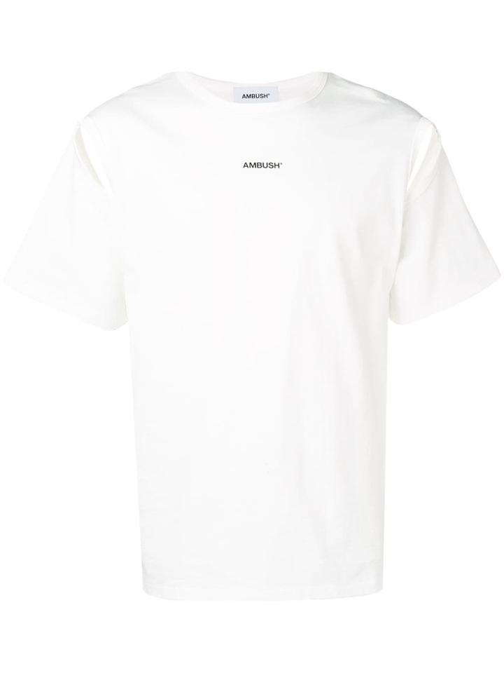 Ambush Slit Sleeve T-shirt - White