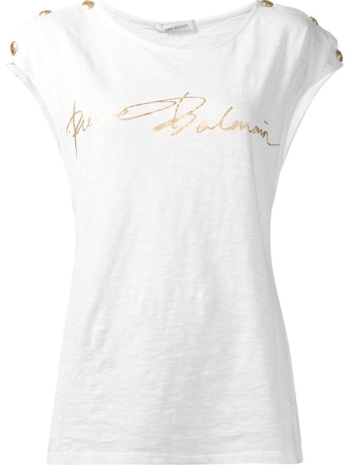 Pierre Balmain 'muscle' T-shirt