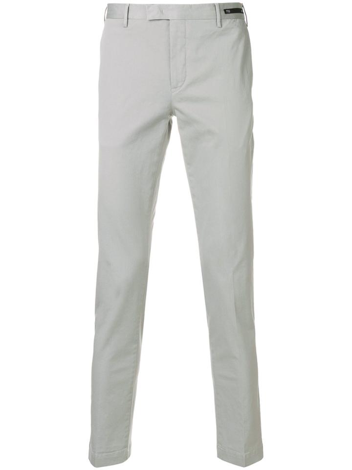Pt01 Slim Leg Trousers - Grey
