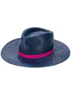 Paul Smith Open Weave Hat - Blue