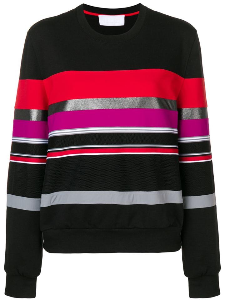 No Ka' Oi Striped Sweater - Black
