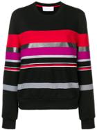 No Ka' Oi Striped Sweater - Black
