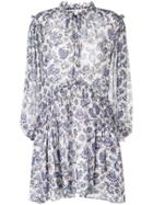 Isabel Marant Nydia Printed Dress - White