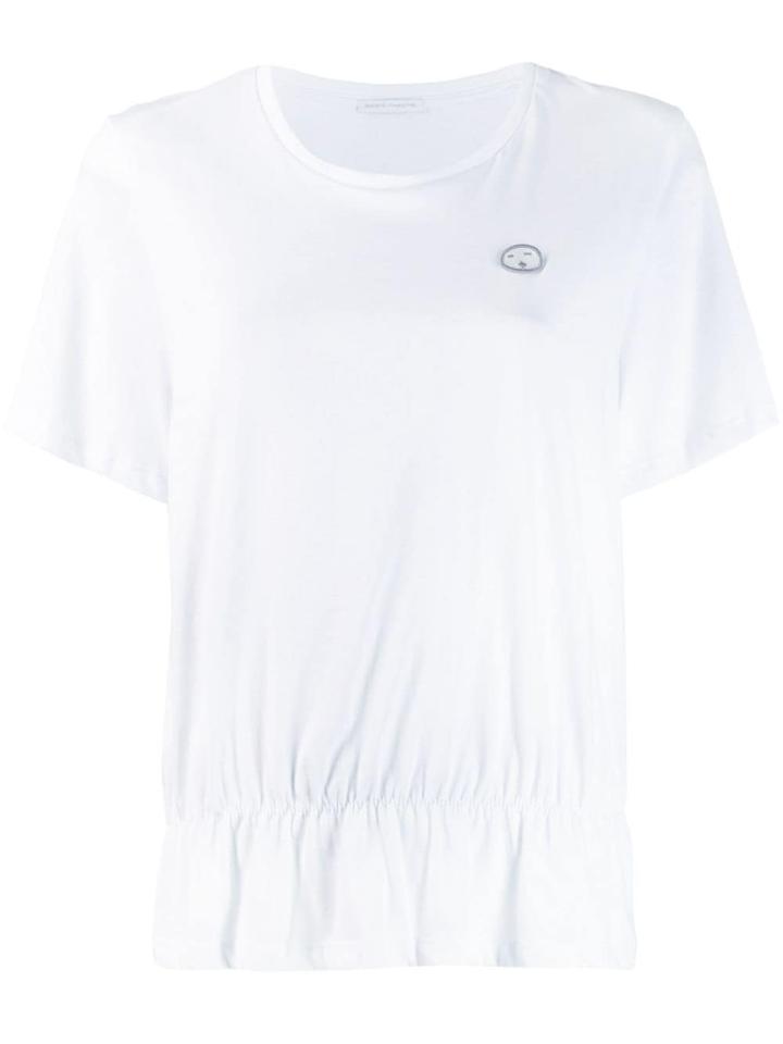 Société Anonyme Ruffled Hem T-shirt - White