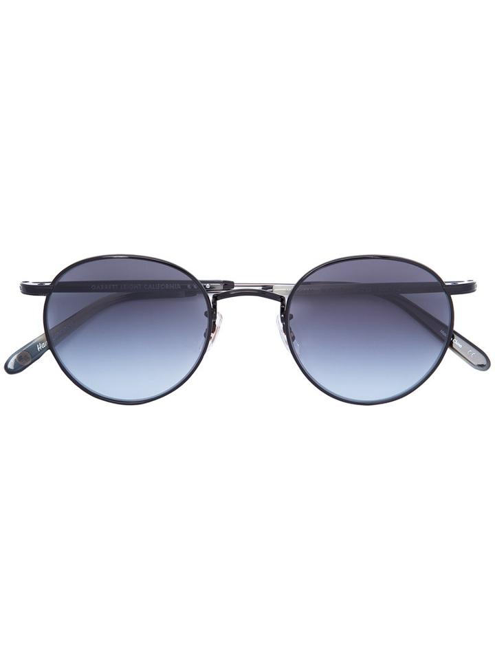 Garrett Leight Wilson M Sunglasses, Adult Unisex, Black, Steel