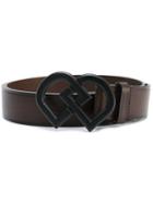 Dsquared2 Dd Buckle Belt, Men's, Size: 110, Brown, Leather/metal (other)
