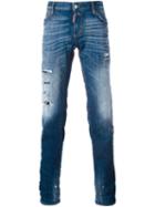 Dsquared2 Slim Jeans, Men's, Size: 52, Blue, Cotton/spandex/elastane