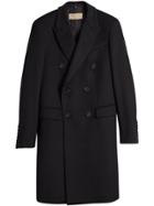 Burberry Double-breasted Tailored Coat - Black