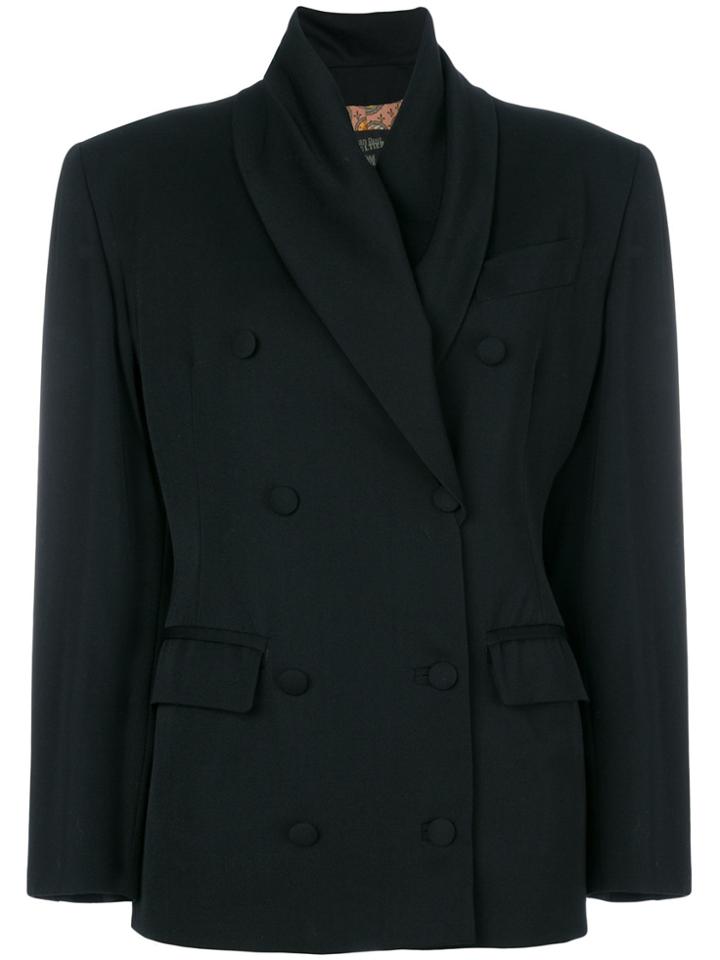Jean Paul Gaultier Vintage Shawl Collar Jacket - Black