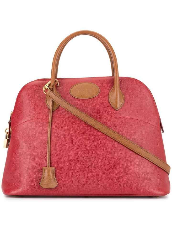 Hermès Pre-owned Bolide 35 Tote - Red