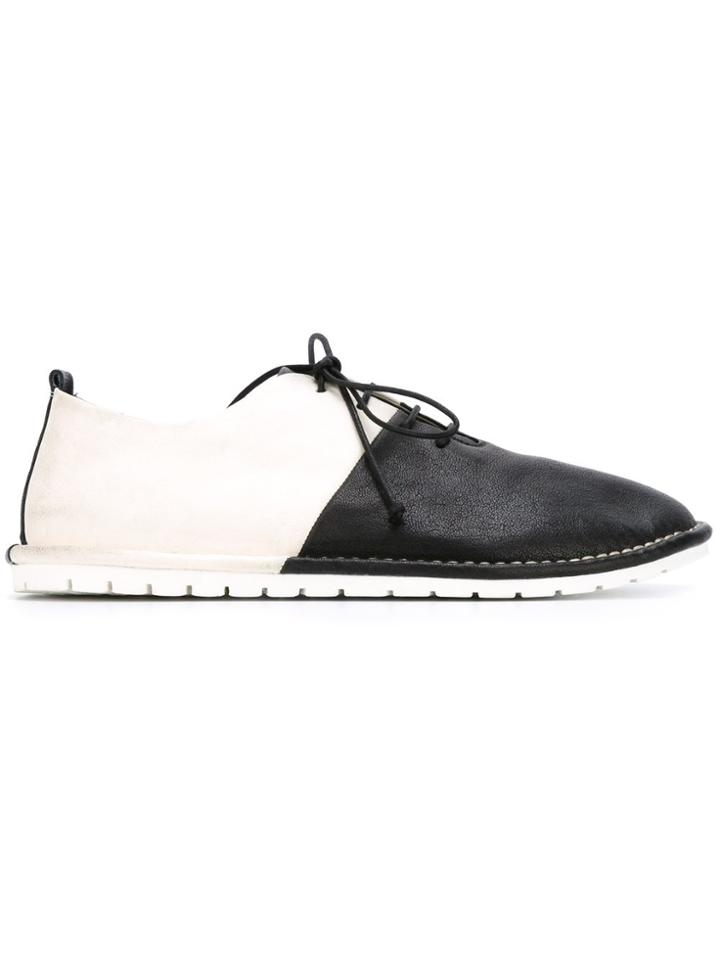Marsèll Contrast Lace-up Shoes - Black