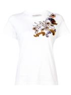 Mary Katrantzou Embellished T-shirt - White