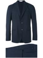 Boglioli - Fitted Classic Suit - Men - Acetate/cupro/virgin Wool - 50, Blue, Acetate/cupro/virgin Wool