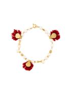 Katerina Makriyianni Tassle Pearl Bracelet - Nude & Neutrals